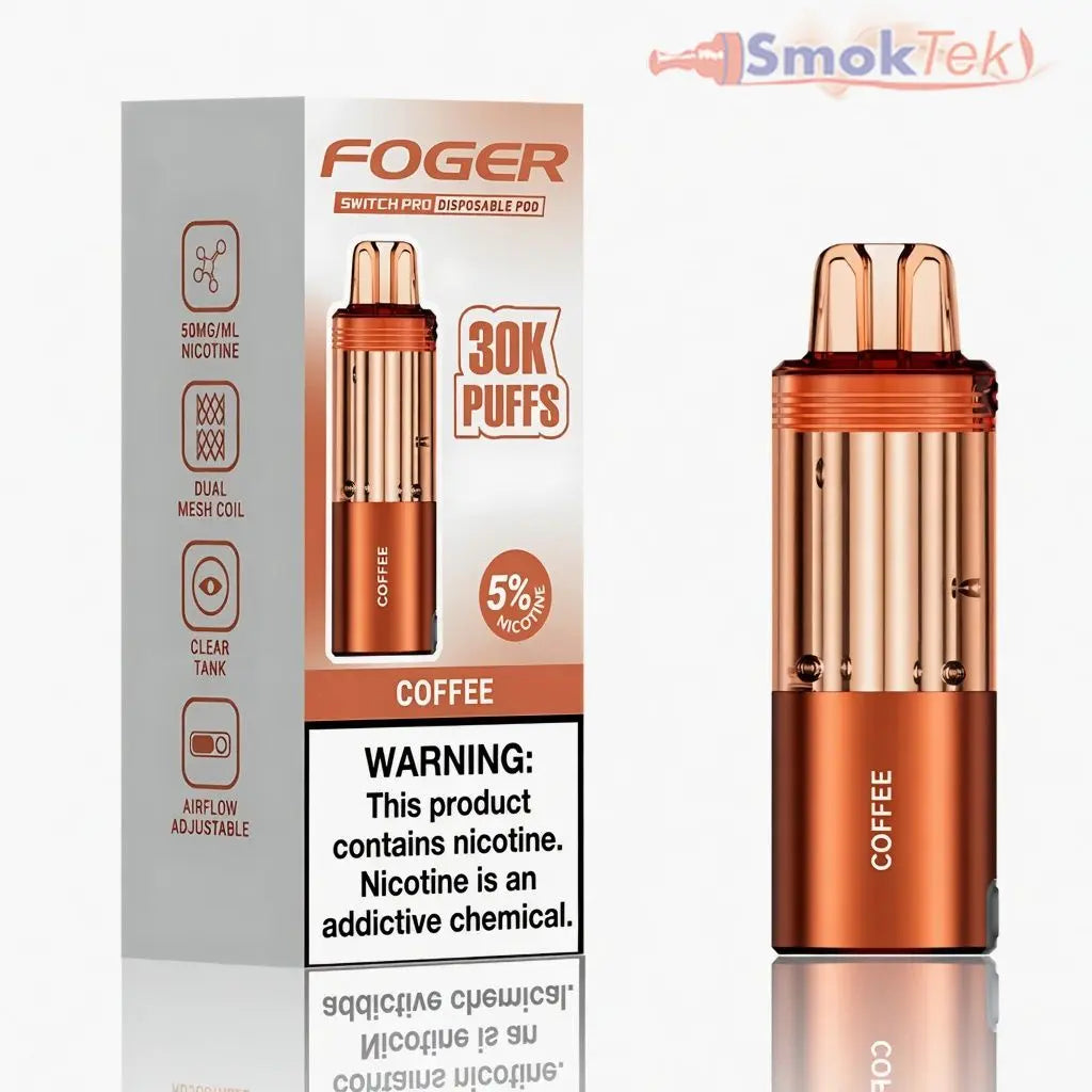 Fogger Switch Pro 30K Replacement Pods SmokTek Fogger Switch Pro 30K Replacement Pods SmokTek