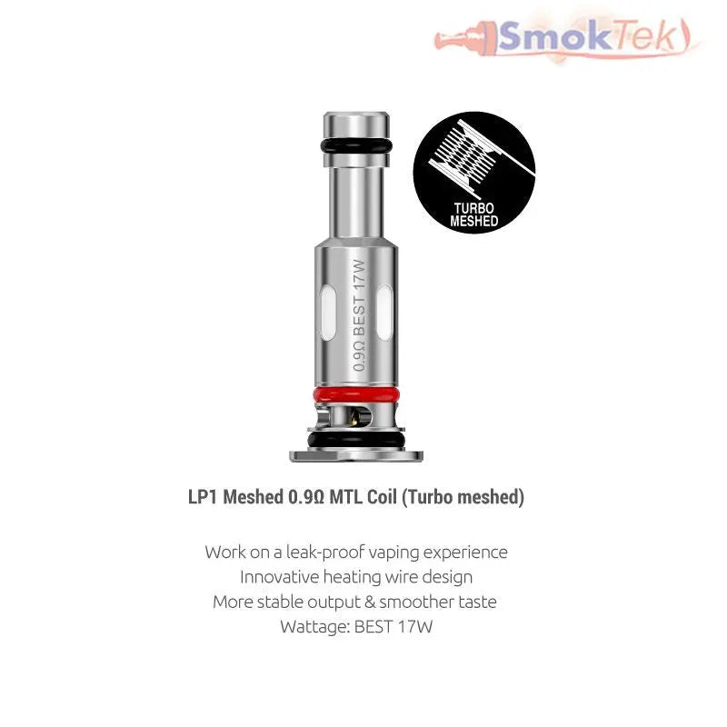 Smok NFIX Pro LP1 Replacement Coils - 5 Pack SMOK