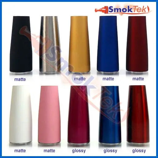 SmokTek eGo Cone for standard atomizer/cartomizer - silver trim
