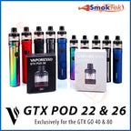 Vaporesso GTX Pod 22 - for GTX Go 40 (2-pack)