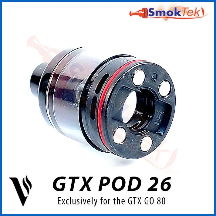 Vaporesso GTX Pod 26 - for GTX Go 80 (2-pack) SmokTek Vaporesso GTX Pod 26 - for GTX Go 80 (2-pack) SmokTek