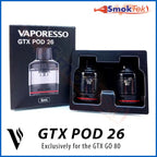 Vaporesso GTX Pod 26 - for GTX Go 80 (2-pack)